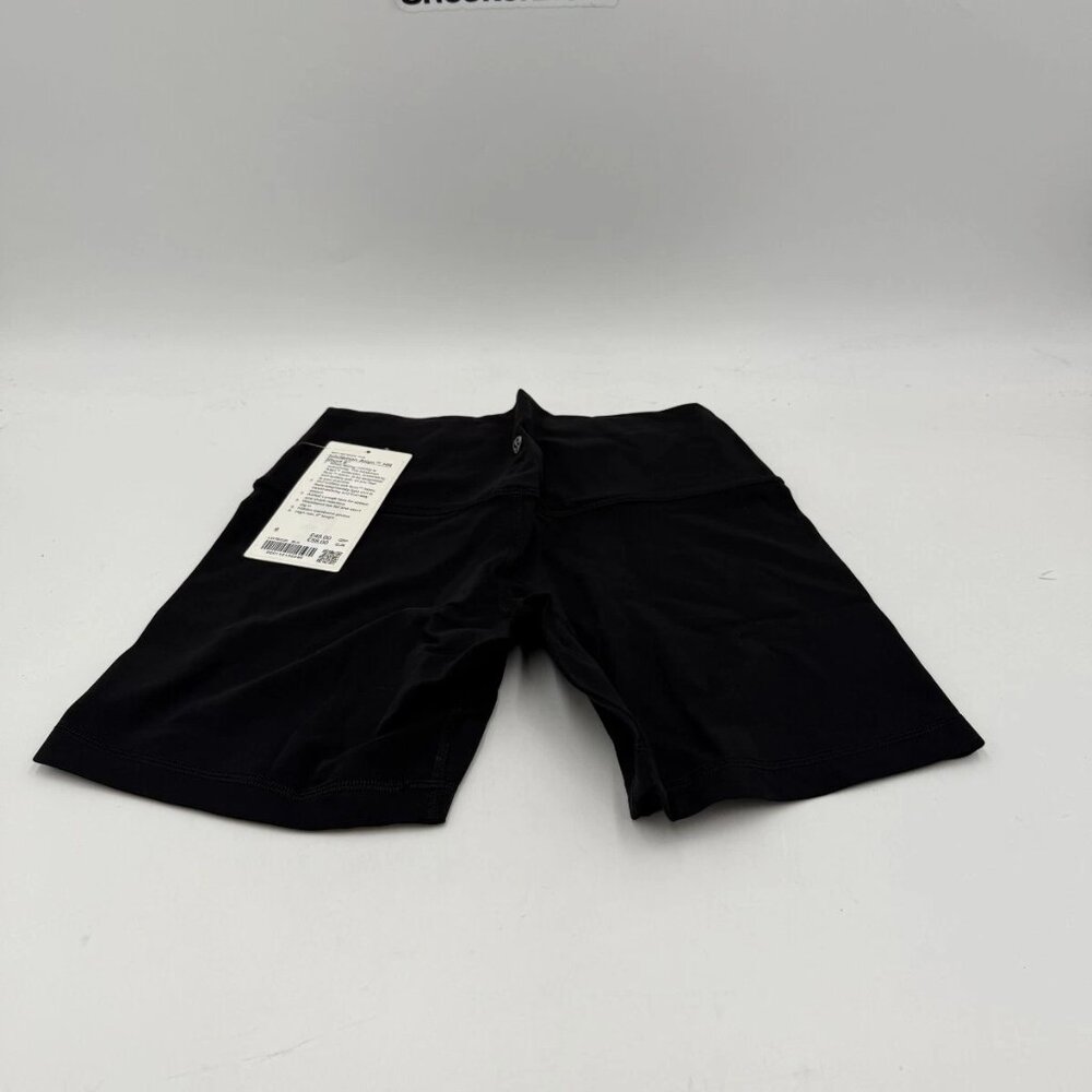 Lululemon Black Align High Rise Shorts 6” Brand New - Picture 1 of 3